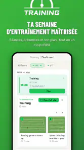 easy2coach - Training screenshot