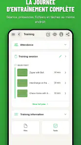 easy2coach - Training screenshot