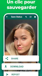 Économiseur de statut screenshot