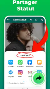 Économiseur de statut screenshot