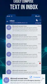 Email pour Outlook et Hotmail screenshot