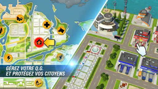 EMERGENCY HQ: jeu de pompier screenshot
