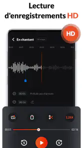 Enregistreur Vocal & Audio screenshot