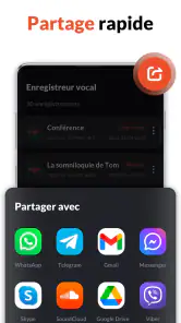 Enregistreur Vocal & Audio screenshot