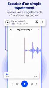Enregistreur vocal - Notes screenshot