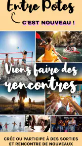 Entre Potes - Sorties et Amis screenshot