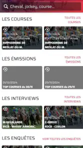 Equidia screenshot