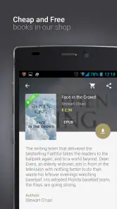 eReader Prestigio: Lecteur screenshot