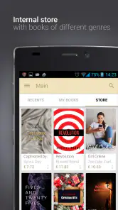 eReader Prestigio: Lecteur screenshot