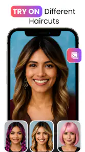 Essayez coupes de cheveux  IA screenshot