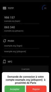 Esup Auth screenshot