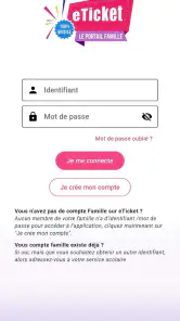 eTicket Famille screenshot