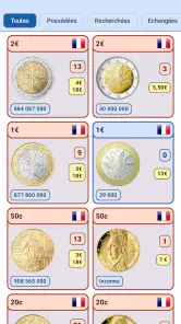 Euro Coin Collection screenshot