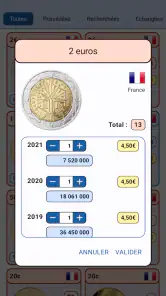 Euro Coin Collection screenshot