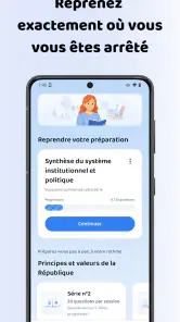 Examen Civique 2026 screenshot