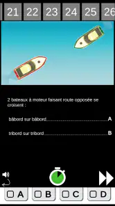 Examen Permis Bateau Côtier screenshot