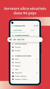 ExpressVPN Sûr, Rapide & Privé screenshot