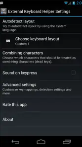 External Keyboard Helper Pro screenshot