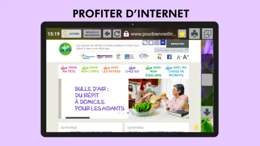 Facilotab Lanceur Appli Senior screenshot