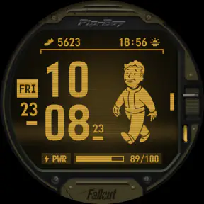 Fallout Pip-Boy SE Watch Face screenshot