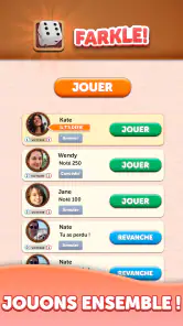 Farkle Lancer de Dés screenshot