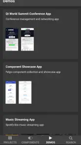 Felgo 4 QML Dev App screenshot