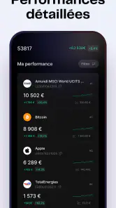 Finary : Patrimoine & Budget screenshot
