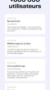 Finary : Patrimoine & Budget screenshot