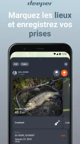 Fish Deeper - Fishing App screenshot