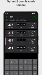 Fléchettes Compteur de Scores screenshot