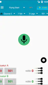Fléchettes - Score screenshot