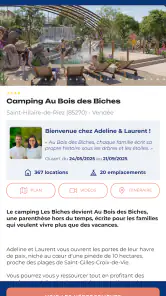 Flower Campings screenshot