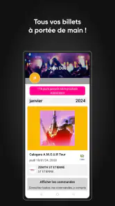 FNAC SPECTACLES screenshot