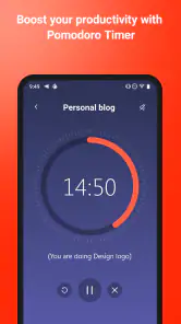 FocusCommit - Pomodoro Timer screenshot