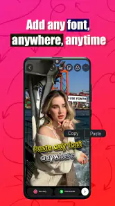 Fonto - story font for IG screenshot