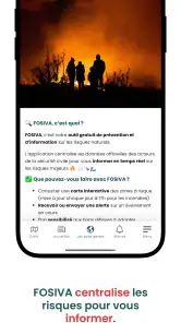 Fosiva - Risques & alertes screenshot