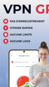 Free VPN gratuit - VPN Planet screenshot