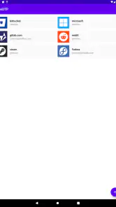 FreeOTP Authenticator screenshot