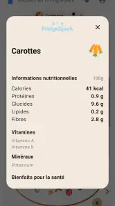 FridgeSpark - Food Scanner screenshot