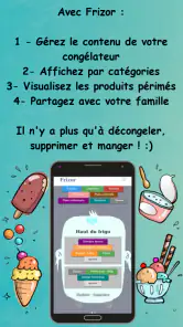 Frizor Gestion de congélateur screenshot