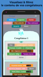Frizor Gestion de congélateur screenshot