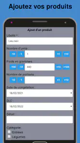 Frizor Gestion de congélateur screenshot