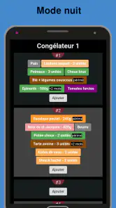 Frizor Gestion de congélateur screenshot