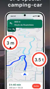 Gabary - GPS Camping-Car & Van screenshot