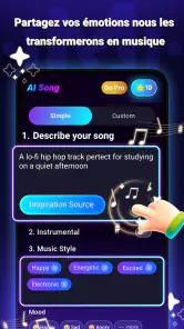 Générateur de chansons IA screenshot