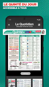Geny Courses: pronostic quinté screenshot
