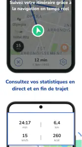 Geovelo - GPS & Stats vélo screenshot