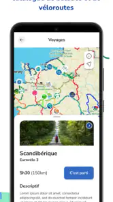 Geovelo - GPS & Stats vélo screenshot