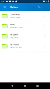 Gestionnaire fichiers Alfafile screenshot