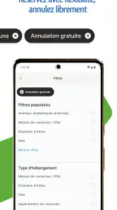Gîtes : Locations de vacances screenshot